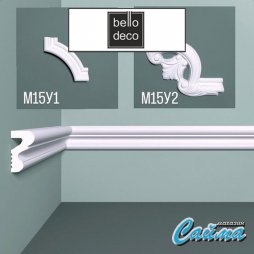 Молдинг Bello Deco М15 35-20-foto2