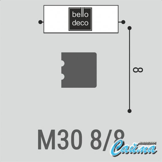 Молдинг Bello Deco М30 8-8