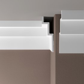 Карниз Де-Багет XPS POLYMER ПП 15 120/40 Карниз Де-Багет XPS POLYMER ПП 15 120/40