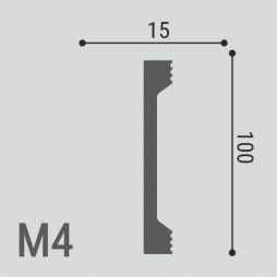 Молдинг Де-Багет XPS POLYMER М 4 100/15-foto2