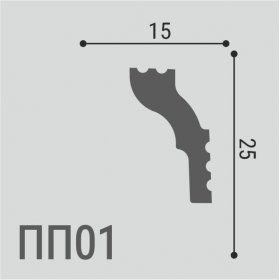 Карниз Де-Багет XPS POLYMER ПП 01-foto2