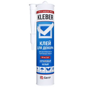Клей Де-Багет монтажный для декора KLEBER