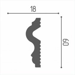 Молдинг Де-Багет XPS POLYMER М 60-foto2