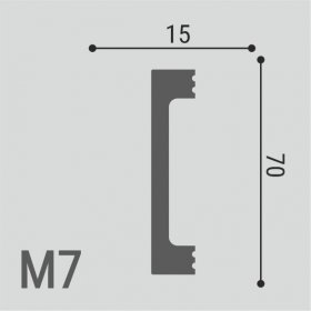 Молдинг Де-Багет XPS POLYMER М 7 70/15-foto2