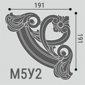 Угол Де-Багет декоративный М5У2-foto2