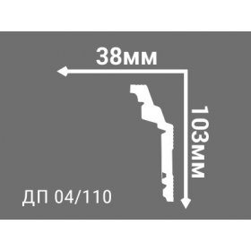 Карниз Де-Багет ДП 04/110-foto2