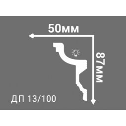 Карниз Де-Багет ДП 13/100-foto2