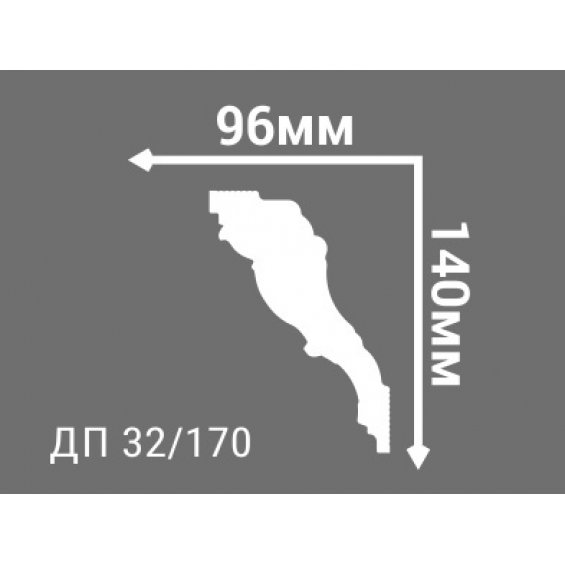 Карниз Де-Багет ДП 32/170