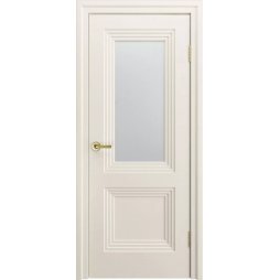 Межкомнатная дверь «Каролина-2 ДО» RAL 9010
