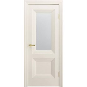 Межкомнатная дверь «Каролина-2 ДО» RAL 9010