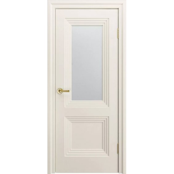 Межкомнатная дверь «Каролина-2 ДО» RAL 9010