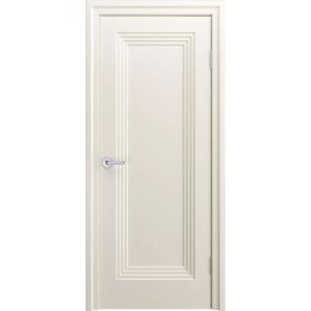 Межкомнатная дверь «Каролина-1 ДГ» RAL 9010