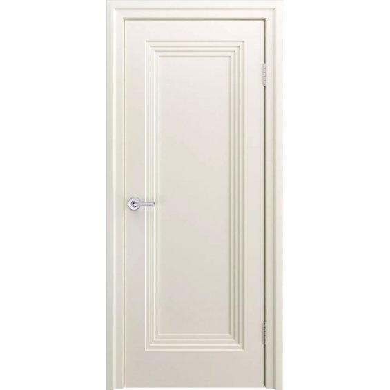 Межкомнатная дверь «Каролина-1 ДГ» RAL 9010