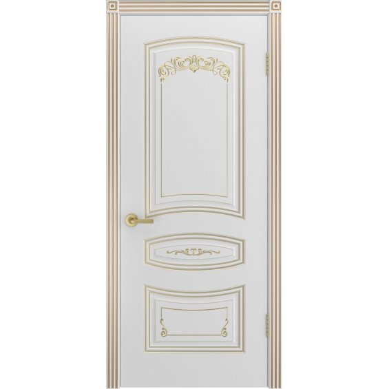 Соната Грейс В3 ДГ Белый с патиной Золото Соната Грейс В3 ДГ Белый с патиной Золото