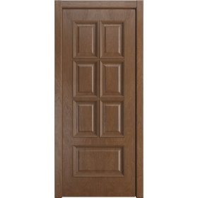 Межкомнатная Дверь BPDoors Палермо-1, ДГ Дуб мокко