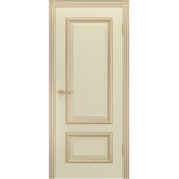 Дуэт R В1 ДГ Слоновая кость с патиной Золото