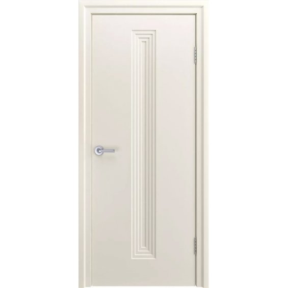 Межкомнатная дверь «Каролина-4 ДГ» RAL 9010