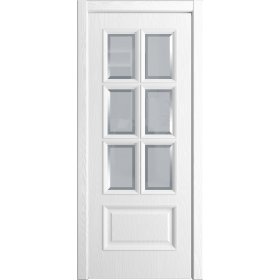 Межкомнатная Дверь BPDoors Палермо-1, ДО Белоснежный