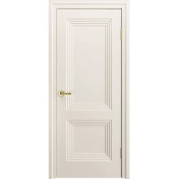 Межкомнатная дверь «Каролина-2 ДГ» RAL 9010