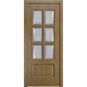 Межкомнатная Дверь BPDoors Палермо-1, ДО Дуб янтарь