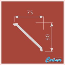Карниз CoSca KX031 (90х75х2000)-foto2