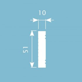 Молдинг CoSca MX041 (51х10х2000) (МХ041)-foto2