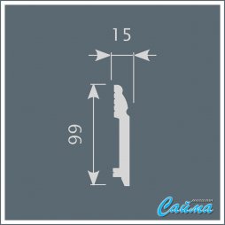 Плинтус Cosca PX027 (15х99х2000)-foto2