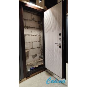 Входная Дверь Стальной Стандарт Изотерма Медь (Уличная)-foto4