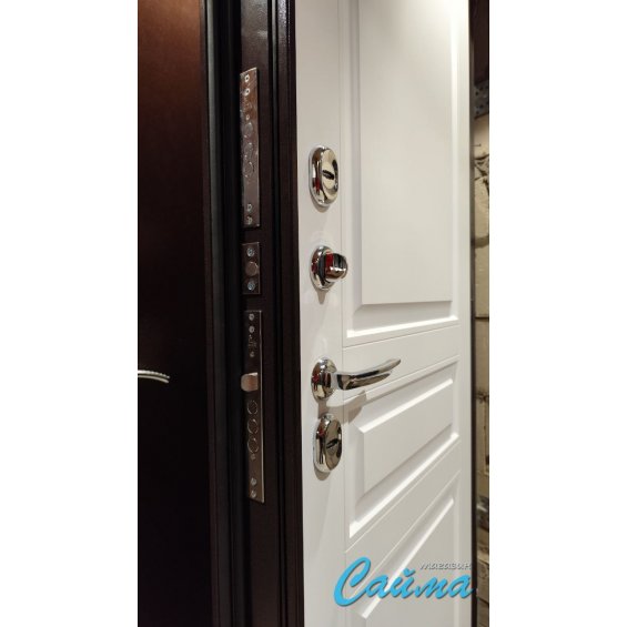 Входная Дверь Броня 20 с терморазрывом RAL Букле Графит/Бианко Входная Дверь Броня 20 с терморазрывом RAL Букле Графит/Бианко