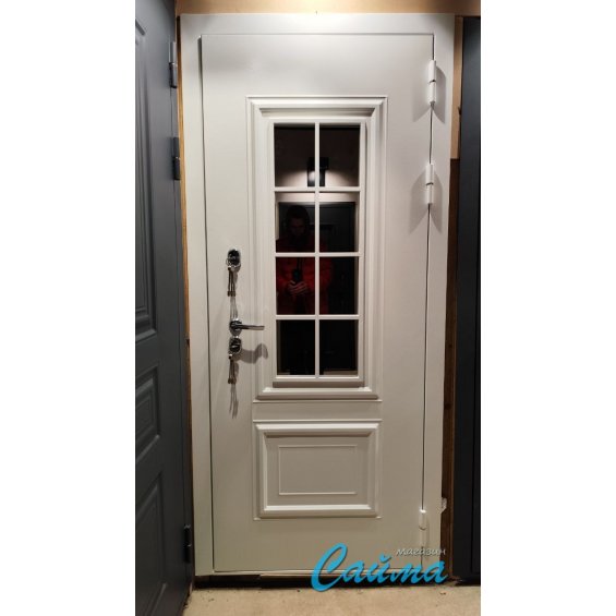 Входная Дверь Броня Консул 3 стеклопакет 9003 Белая/Белый софт (Уличная) с Терморазрывом Входная Дверь Броня Консул 3 стеклопакет 9003 Белая/Белый софт (Уличная) с Терморазрывом