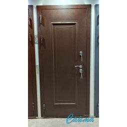 Входная Дверь Броня Консул.5 8017 Коричневая/Белая матовая (Уличная) с Терморазрывом-foto3