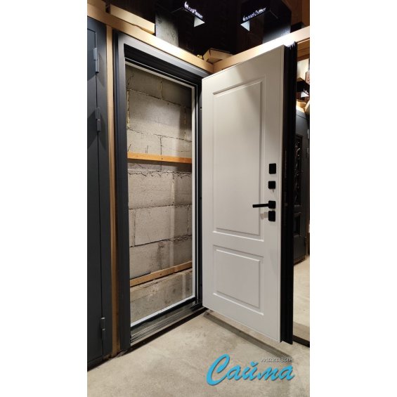 Входная Дверь Броня Консул Непал 7024 Серая/Белый софт (Уличная) с Терморазрывом Входная Дверь Броня Консул Непал 7024 Серая/Белый софт (Уличная) с Терморазрывом