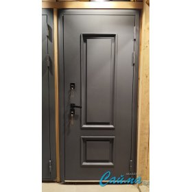 Входная Дверь Броня Консул Непал 7024 Серая/Белый софт  (Уличная) с Терморазрывом-foto3