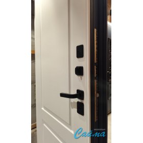 Входная Дверь Броня Консул Непал 7024 Серая/Белый софт  (Уличная) с Терморазрывом-foto6