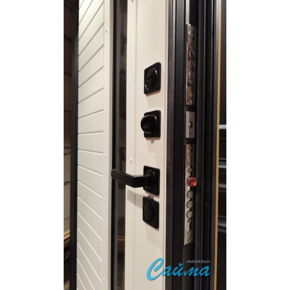 Входная Дверь Броня Крафт Дуб Чарльстон Коричневый/Белый Софт (Уличная) с Терморазрывом Входная Дверь Броня Крафт Дуб Чарльстон Коричневый/Белый Софт (Уличная) с Терморазрывом