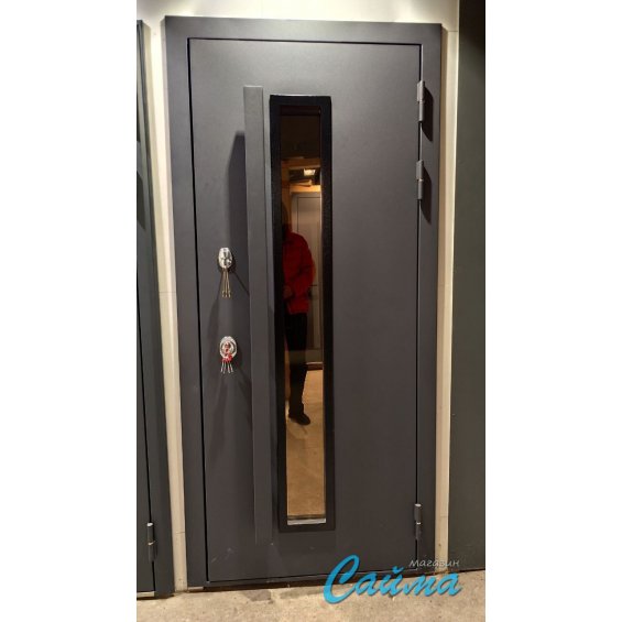 Входная Дверь Броня Квадро с терморазрывом, RAL 7024 - Эмаль Серая Входная Дверь Броня Квадро с терморазрывом, RAL 7024 - Эмаль Серая