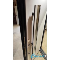 Входная Дверь Броня Квадро с терморазрывом, RAL 7024 - Эмаль Серая-foto9