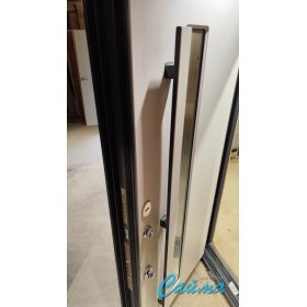 Входная Дверь Броня Квадро с терморазрывом, RAL 7024 - Эмаль Серая-foto9