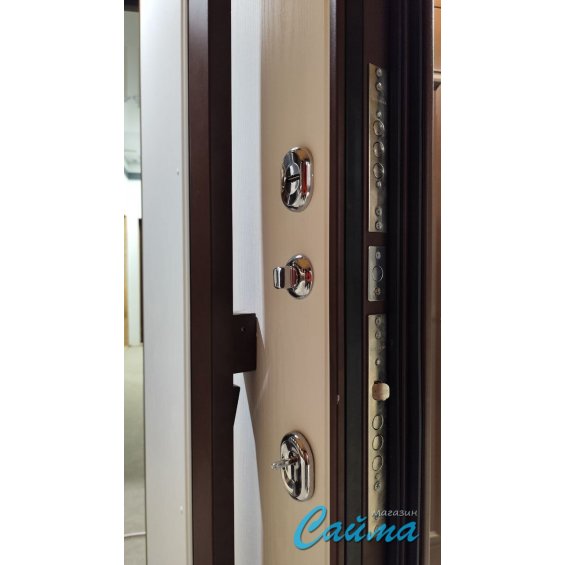 Входная Дверь Броня Квадро с терморазрывом, RAL 8017 - Эмаль Коричневая Входная Дверь Броня Квадро с терморазрывом, RAL 8017 - Эмаль Коричневая