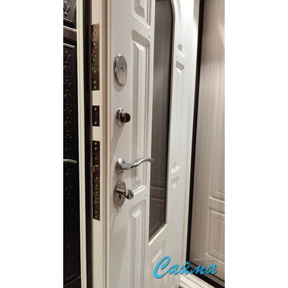 Входная Дверь Броня Лацио Белая/Белая (Уличная) Входная Дверь Броня Лацио Белая/Белая (Уличная)