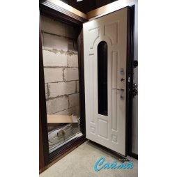 Входная Дверь Броня Лацио окраска 8017/Белый софт (Уличная) с Терморазрывом-foto5