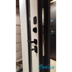 Входная Дверь Броня Марс с терморазрывом и стеклопакетом, RAL 7024 - Эмаль Серая-foto4