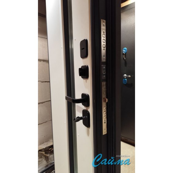 Входная Дверь Броня Марс с терморазрывом и стеклопакетом, RAL 7024 - Эмаль Серая Входная Дверь Броня Марс с терморазрывом и стеклопакетом, RAL 7024 - Эмаль Серая