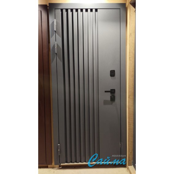 Входная Дверь Броня Марс с терморазрывом, RAL 7024 - Эмаль Серая Входная Дверь Броня Марс с терморазрывом, RAL 7024 - Эмаль Серая