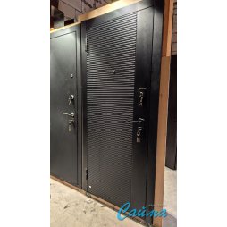 Входная Дверь Ferroni (Цитадель) Черный Кварц Сатин Черный/Сатин Белый-foto4