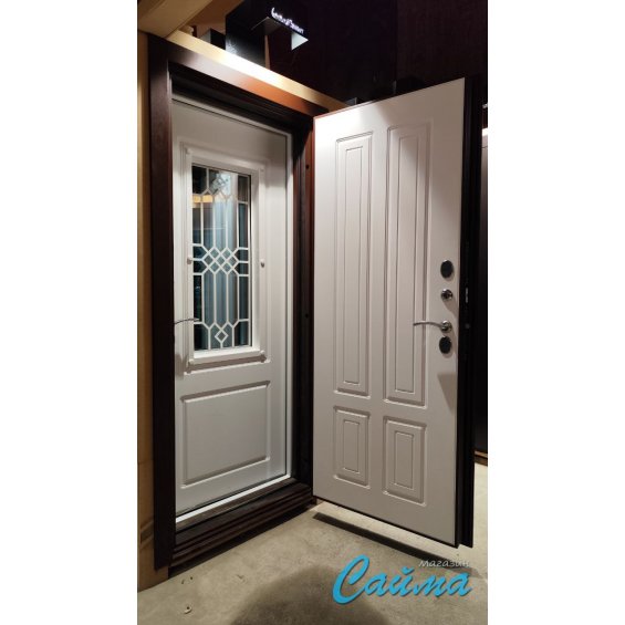 Входная Дверь с Терморазывом Броня термо Медный Антик/Беленый Дуб Входная Дверь с Терморазывом Броня термо Медный Антик/Беленый Дуб