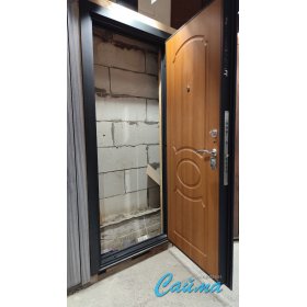 Входная Дверь Стальной Стандарт S1 (С1) Миндаль-foto2