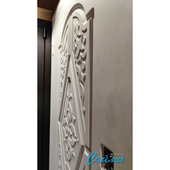 Входная Дверь Стальной Стандарт S13 (С13) (Софт Тач Белый)