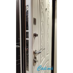 Входная Дверь Стальной Стандарт S13 (С13) (Софт Тач Белый)-foto4