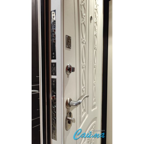 Входная Дверь Стальной Стандарт S13 (С13) (Софт Тач Белый)